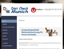 Tablet Screenshot of dietcheckmunich.com